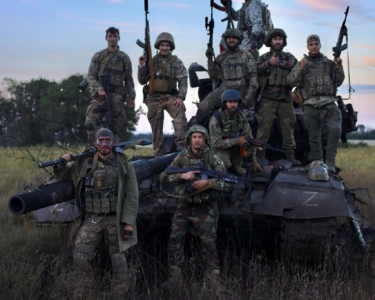 Sõdurid Ukraina rindel